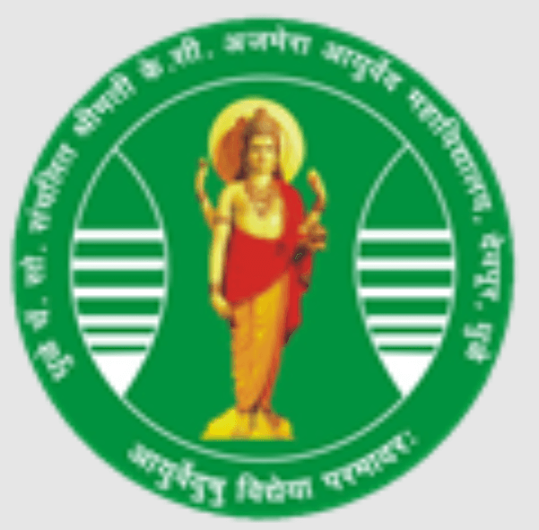 Smt KC Ajmera Ayurved Mahavidyalya, Dhule Logo