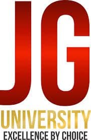 JG University, Ahmedabad Logo