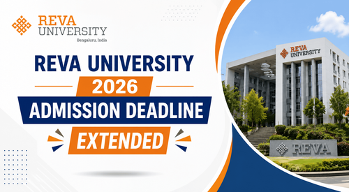 REVA University 2026 Admission Deadline Extended to June 29 for UG and PG Courses