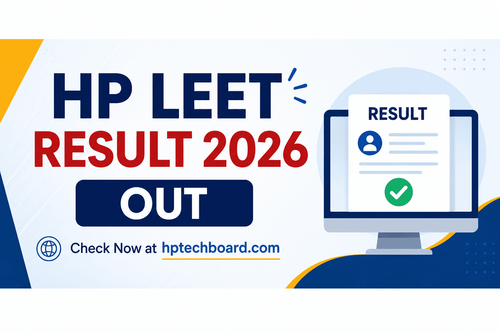 HP LEET Result 2026 Declared at hptechboard.com; Merit List PDF Available for Download