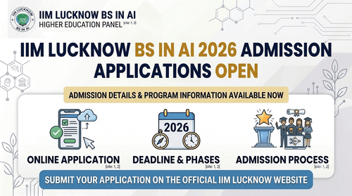 IIM Lucknow Launches First-Ever BS Programme in AI and Business Analytics; Applications Open Till July 3